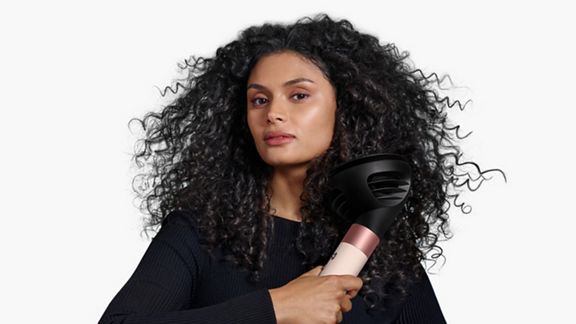 Dyson Airwrap i.d. multi-styler and dryer Curly+Coily (Amber silk)