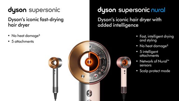 Dyson Supersonic Nural hair dryer (Ceramic Pink/Rose Gold)