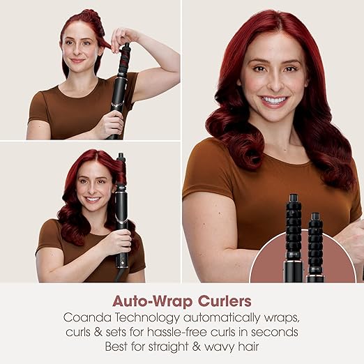 Shark FlexStyle 5-in-1 Air Styler Black & Rose Gold