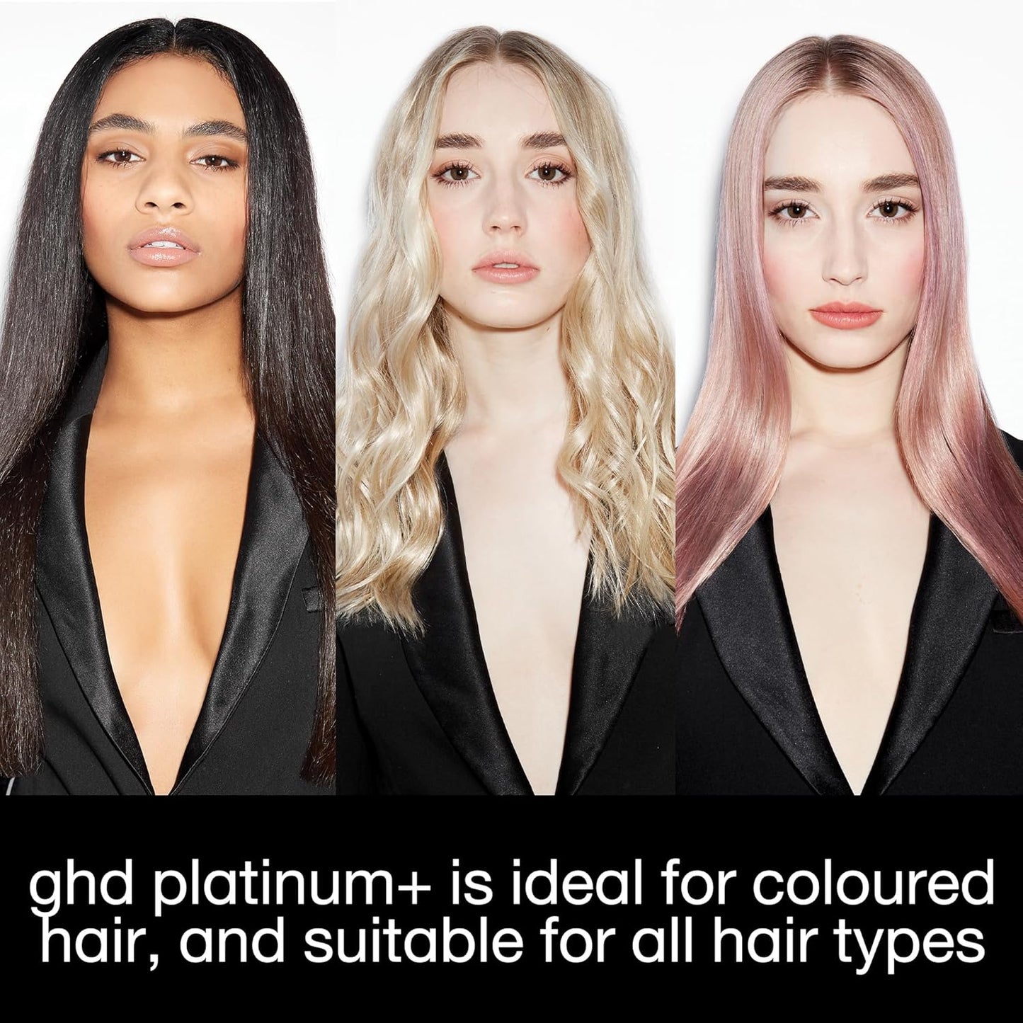 Ghd Platinum+ Hair Straightener & Professional Styler Black