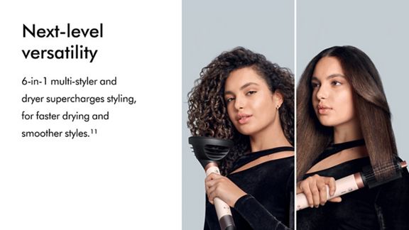Dyson Airwrap Co-anda2x multi-styler and dryer Curly+Coily (Amber silk)