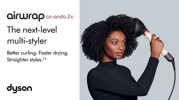Dyson Airwrap Co-anda2x multi-styler and dryer Curly+Coily (Amber silk)