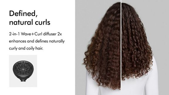 Dyson Airwrap Co-anda2x multi-styler and dryer Curly+Coily (Amber silk)