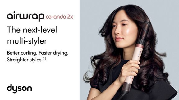Dyson Airwrap Co-anda2x multi-styler and dryer Straight+Wavy (Ceramic Pink/Rose Gold)