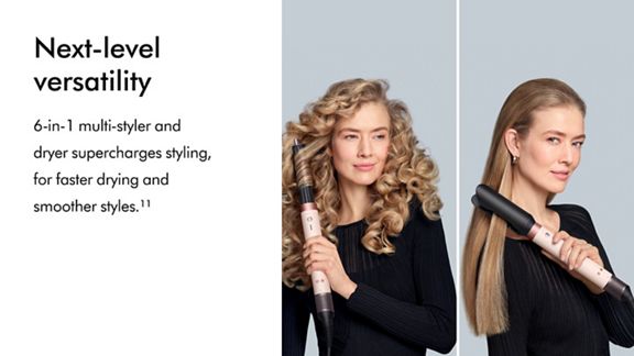 Dyson Airwrap Co-anda2x multi-styler and dryer Straight+Wavy (Ceramic Pink/Rose Gold)