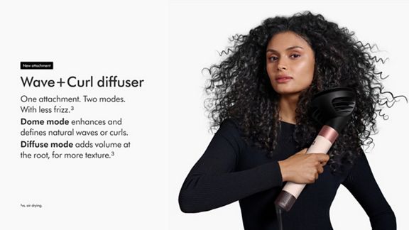 Dyson Airwrap i.d. multi-styler and dryer Curly+Coily (Jasper Plum)