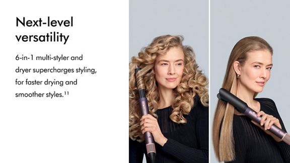 Dyson Airwrap Co-anda2x multi-styler and dryer Straight+Wavy (Jasper Plum)