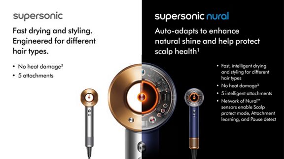 Dyson Supersonic Nural hair dryer (Prussian Blue/Rich Copper)