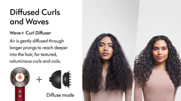 Dyson Supersonic Nural hair dryer (Red Velvet/Gold)