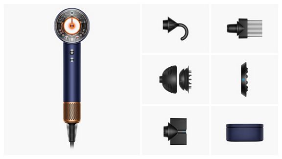 Dyson Supersonic Nural hair dryer (Prussian Blue/Rich Copper)