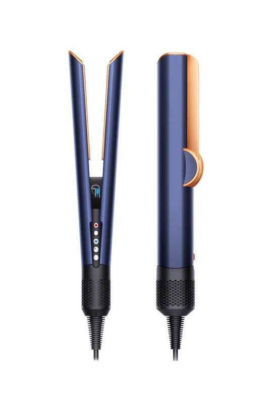 Dyson Airstrait dryer and straightener (Prussian Blue/Rich Copper)