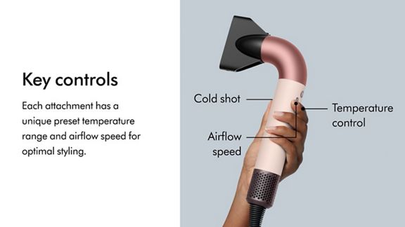 Dyson Supersonic r™ hair dryer Amber silk