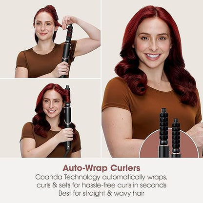 Shark FlexStyle 5-in-1 Air Styler Black & Rose Gold