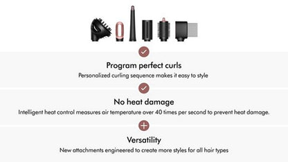 Dyson Airwrap i.d. multi-styler and dryer Curly+Coily (Amber silk)